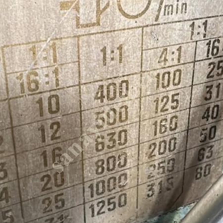 700X8000 RUS TORNA KURUMSAL FİRMADAN SATIŞA ÇIKMIŞTIR FİYATI 48.000€, Makina