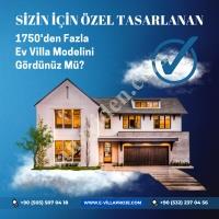 SERVİLLA ÇELİK VİLLA, EV VİLLA PROJELERİ - WCB1388 MODELİ, Çelik Konstrüksiyon