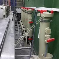 FULL INOX 316 ULTRASONİK YIKAMA HATTI | 6×400 L | KASKAD + BUBBLİNG | RO | KONVEYÖR, Makina