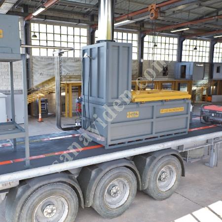 MT MAKİNA YFM-100K MOBİL YAKMA FIRINI – SAHADA KULLANIMA UYGUN TAŞINABİLİR ATIK BERTARAF ÇÖZÜMÜ, Geri Dönüşüm Makineleri