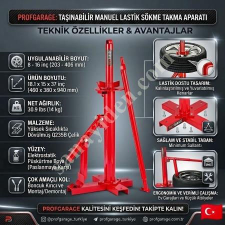 LASTIK YANAK İNDIRME LASTIK DEĞIŞTIRME MAKINESI , Other Auto Industry And Spare Parts