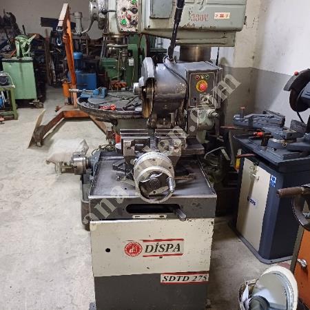 DİSPA 275'LİK SDTD ÇAPAKSIZ SULU KESİM. İSTANBUL / BAYRAMPAŞA, Boru Kaynak Ve Boru Kesim Makineleri