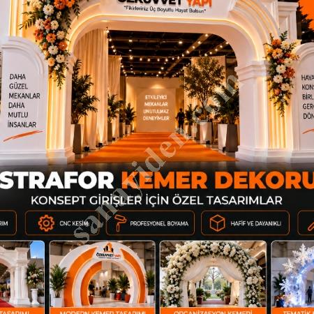 STRAFOR KEMER DEKORU ÖZEL TASARIM VE ÜRETİMİ, Yapı İnşaat