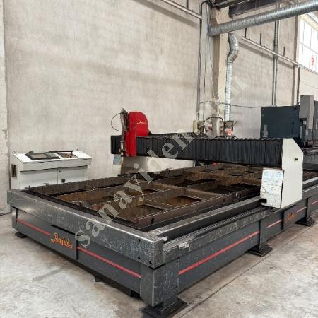 BAYKAL BRAND 2 X 6 METER 130 AMPER CNC PLASMA MACHINE 2006 MODEL, Plasma Cutting