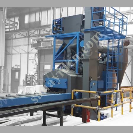 SAC VE PROFİL KUMLAMA MAKİNESİ – İHTİYACA ÖZEL İMALAT & YÜKSEK VERİM-ABİR MAKİNE A.Ş., Makina