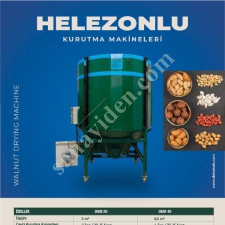 DOLUMAK HELEZONLU KURUTMA MAKİNALARI DKM20 2TON 5M3, Tarım & Gıda
