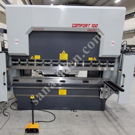 CONFORT 2600MM 100 TON 3 EKSEN LİNDA MACHİNE ABKANT PRES, Abkant Pres