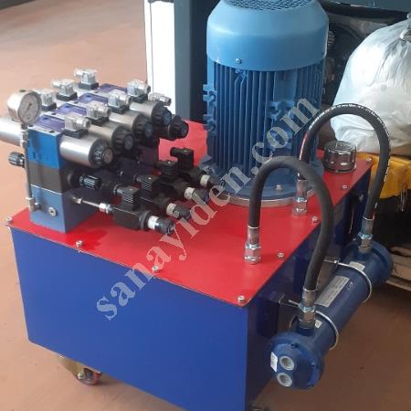 SATILIK HİDROLİK GÜÇ ÜNİTESİ 7.5 KW HİDROLİK SANTRAL, Makina