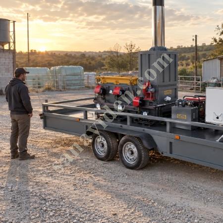 MT MAKİNA YFM-40R YÜKSEK KAPASİTELİ RÖMORKLU YAKMA FIRINI (TREYLER), Geri Dönüşüm Makineleri