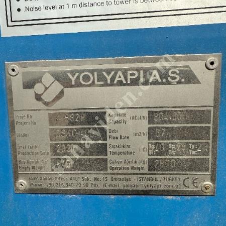 YOLYAPI A.Ş.2020 MODEL SU SOĞUTMA KULESİ, Isıtma & Soğutma Sistemleri