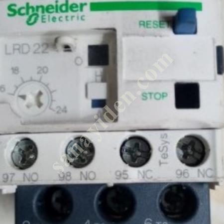 SATILIK TERMİK AŞIRI YÜK KORUMA RÖLESİ SCHNEİDER MARKA  LRD22 SERİ, Elektrik & Enerji