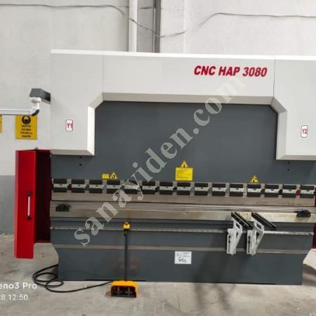 CNC 3100 X 80 TON 3 EKSEN MOTORLU BOMBELEME HİDROLİK ABKANT PRES, Abkant Pres