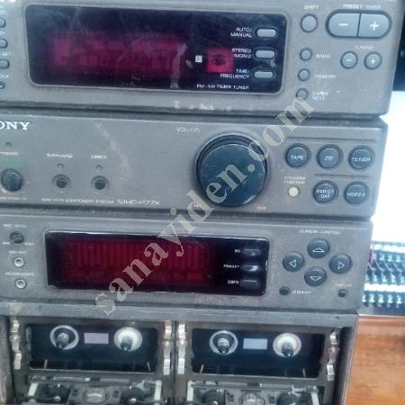 SONY MARKA TARİHİ ESER RADYO KASET ÇALAR AMERİKAN JAK VAR, Makina