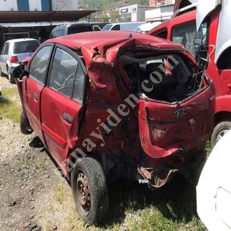 HURDA BELGELİ 2010 MODEL KİA RİO 1.5 CRDİ, Hasarlı - Hurda Araçlar