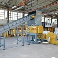MT MAKİNA PLASTİK VARİL VE BİDON PARÇALAMA MAKİNESİ – HACİMLİ PLASTİKLERDE GÜÇLÜ ÖN PARÇALAMA,