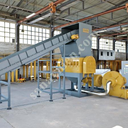 MT MAKİNA PLASTİK VARİL VE BİDON PARÇALAMA MAKİNESİ – HACİMLİ PLASTİKLERDE GÜÇLÜ ÖN PARÇALAMA, Geri Dönüşüm Makineleri