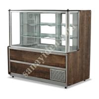 MERKÜR MEAT AND MERZE SHOWCASES (FLAT GLASS) STATIC COOLING, Industrial Kitchen