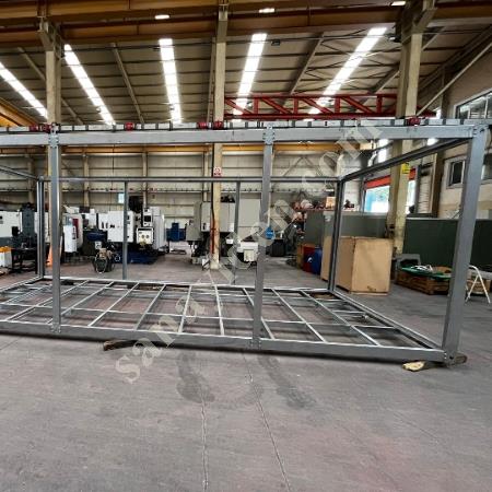 DEMONTE KONTEYNER ŞASESİ 3X7 M – TAM SET GALVANİZ ÇELİK – CİVATALI SİSTEM, Prefabrik Ev Modelleri, Konteyner Ev Fiyatları