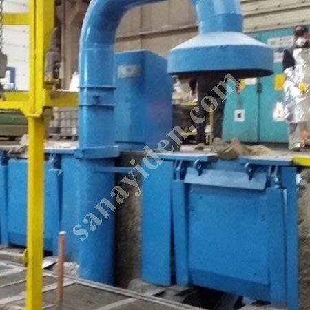 5M DUAL TRACK ÇİFT POTA 1000KG*2 POTA İNDÜKSİYON ERGİTME OCAĞI, Makina
