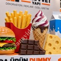 GIDA ÜRÜN DUMMY ÖZEL TASARIM REKLAM MAKETLERİ, Yapı İnşaat