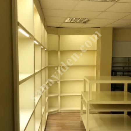 SATILIK MAĞAZA RAFI LEDLİ TÜM DÜKKAN RAF SETİ, Market Rafları