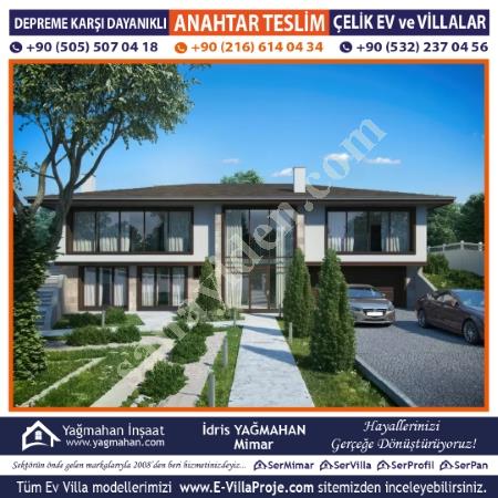 İMARLI ARSANIZA - 120 AY TAKSİTLE ANAHTAR TESLİM VİLLA, Yapı İnşaat