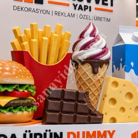 GIDA ÜRÜN DUMMY ÖZEL TASARIM REKLAM MAKETLERİ, Yapı İnşaat