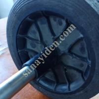 SATILIK PLASTİK ÇÖP KONTEYNERİ TEKERLEK BORUSU, Metal