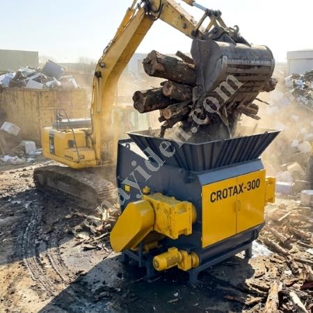 MT MAKİNA CROTAX-300 TEK ŞAFTLI MEGA TESİS PARÇALAYICI (3 METRE ROTOR), Geri Dönüşüm Makineleri