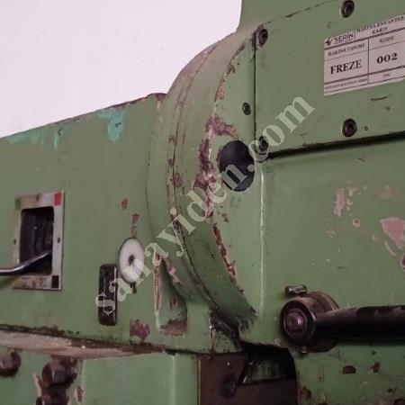 UNİVERSAL FREZE  MAKİNA KONYA'DA KULLANİCİDAN SATIŞA ÇIKT, Makina