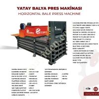 YATAY BALYA PRESİ 30 TONLUK / 50 TONLUK VE 60 TONLUK SEÇENEKLERİ, Balya Pres Makinesi