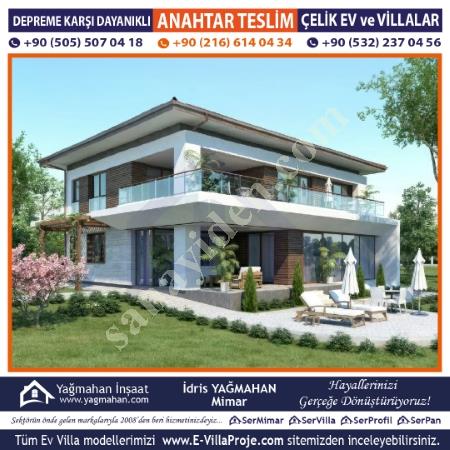 İMARLI ARSANIZA - 120 AY TAKSİTLE ANAHTAR TESLİM VİLLA, Yapı İnşaat