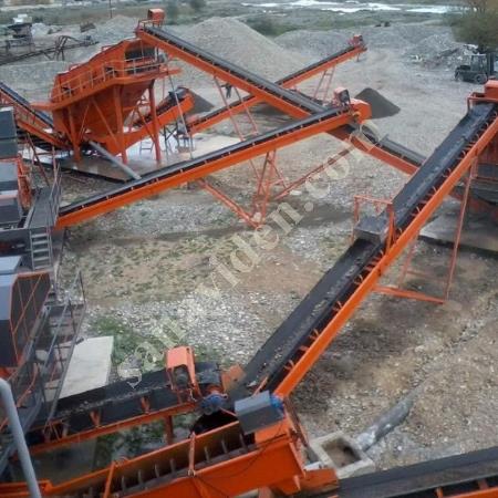 SABİT KIRMA ELEME SİSTEMİ, Maden Makinaları