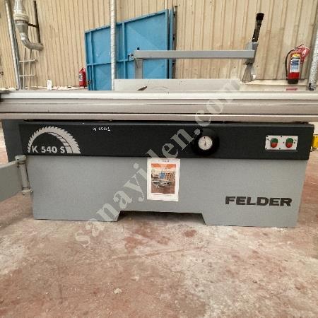 FELDER MARKA K 540 S  MODEL FORMAT DAİRE TESTERE 2. EL, Makina