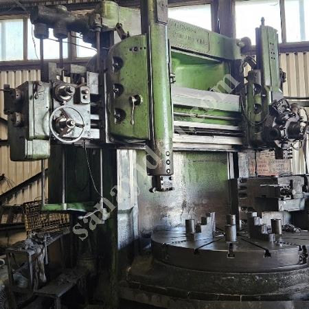 DİK TORNA  AYNA 1600 MM ÇEVİRME ÇAPI 1850 MM STOKTAN HEMEN TESLİMDİR   0536 709 41 57, Makina