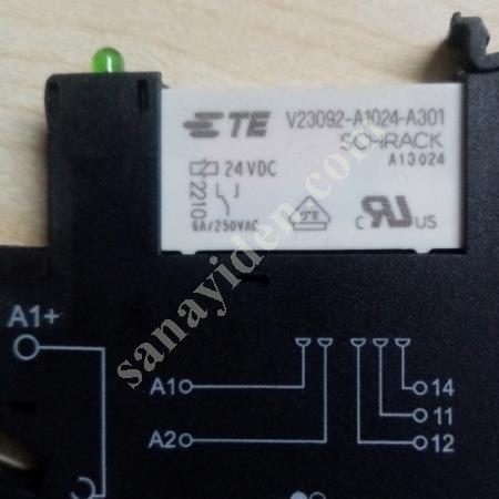 SATILIK SLİM PLC RÖLE VE SOKETİ RAY TİPİ MOLWEX MARKA, Elektrik & Enerji