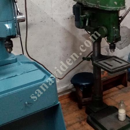 SATILIK TAKMATİKLİ KILAVUZ ÇEKMELİ SÜTUNLU MATKAP TEZGAHI, Makina
