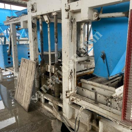 İKİNCİ EL KİLİT TAŞ MAKİNESİ TAKIM HALİNDE, Briket Presi
