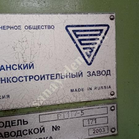 RUS TORNA  1300X5000 KURUMSAL FİRMADAN SATIŞA ÇIKMIŞTIR MAKİNA, Makina
