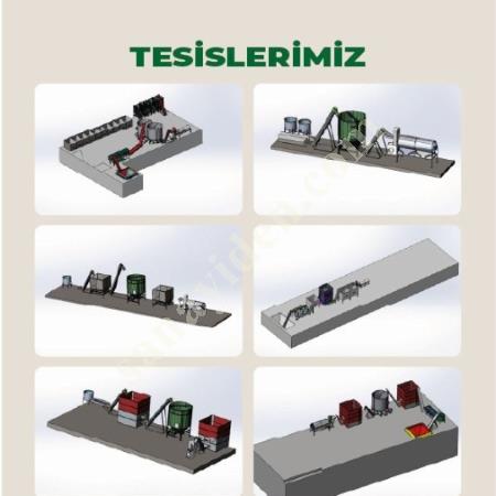 DOLUMAK HELEZONLU KURUTMA MAKİNALARI DKM20 2TON 5M3, Tarım & Gıda