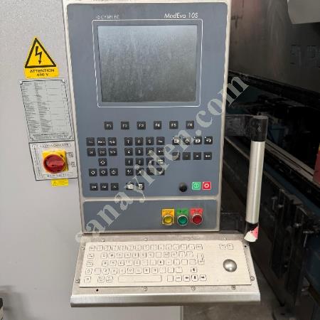 DURMAZLAR MARKA 3 METRE 100 TON 4 EKSEN CNC HİDROLİK ABKANT PRES, Makina