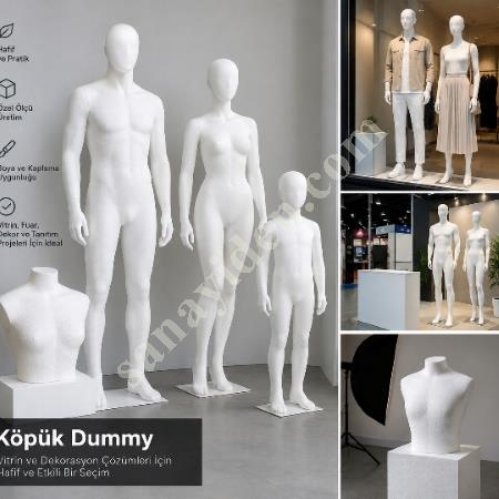 KÖPÜK DUMMY MANKEN ÖZEL TASARIM VİTRİN DEKORU, Yapı İnşaat