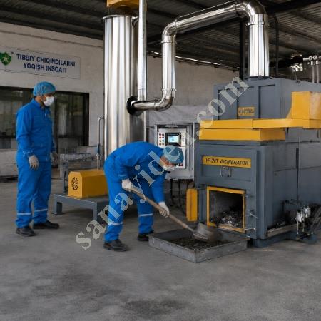 MT MAKİNA YF-20T HASTANE TİPİ TIBBİ ATIK YAKMA FIRINI (20 KG/SAAT), Geri Dönüşüm Makineleri