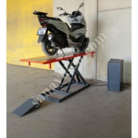 MOTOSİKLET LİFTİ (1 TON -1050 MM YÜKSEKLİK), Araç Kaldırma Liftleri - Oto Lift