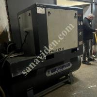 VİDALI KOMPRESÖR 500 LİTRE 2.EL TEMİZ KAZAN ÜSTÜ, Vidalı Kompresör