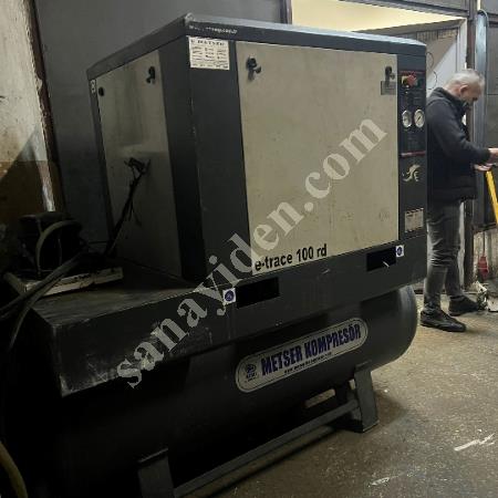 VİDALI KOMPRESÖR 500 LİTRE 2.EL TEMİZ KAZAN ÜSTÜ, Vidalı Kompresör