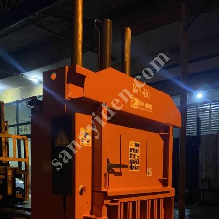 PİTON DİKEY BALYA PRESİ P50 450 KG KAĞIT KARTON NAYLON, Balya Pres Makinesi