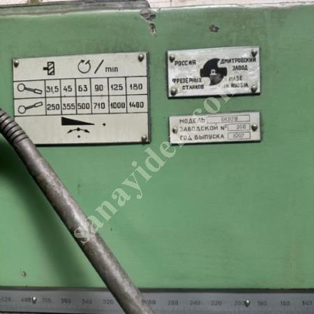 RUSSIAN UNIVERSAL SPARE HEAD MILLING MACHINE, Universal Milling Cutters