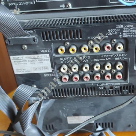 SONY MARKA TARİHİ ESER RADYO KASET ÇALAR AMERİKAN JAK VAR, Makina