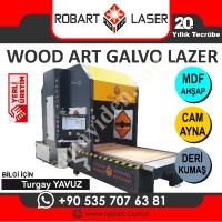 GALVO LAZER - ROBAR MAKİNE - WOOD ART LAZER - MOBİLYA LAZERİ, Makina